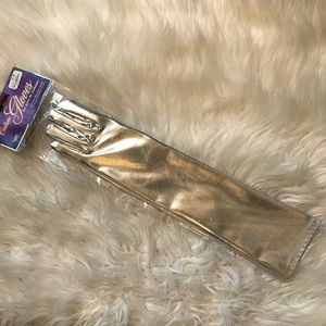 Costume Silver Gloves BNWT